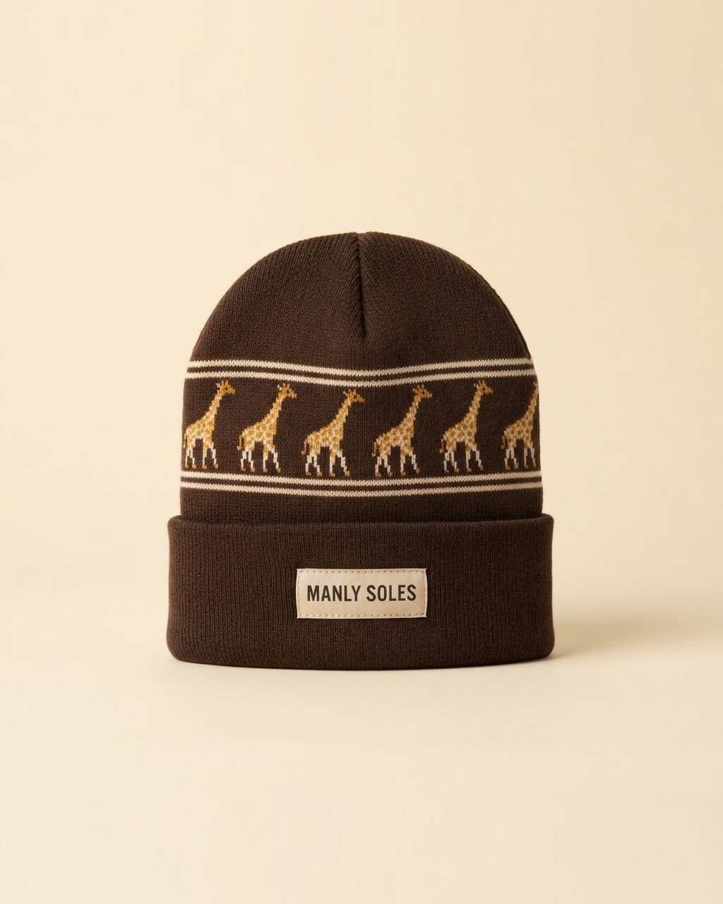 Giraffe Cuff Beanie