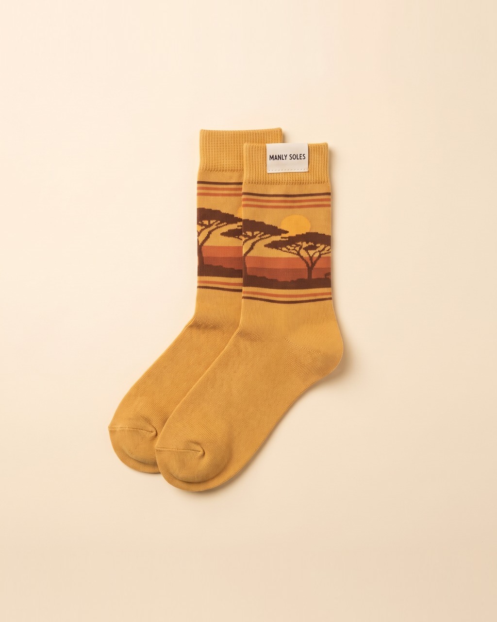 Sunset Band Crew Socks